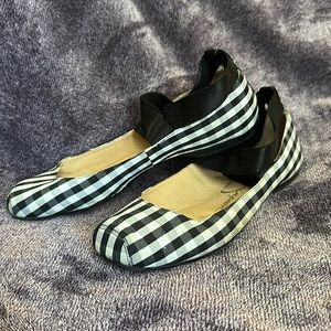 Jessica Simpson Checkered Ballet Flats